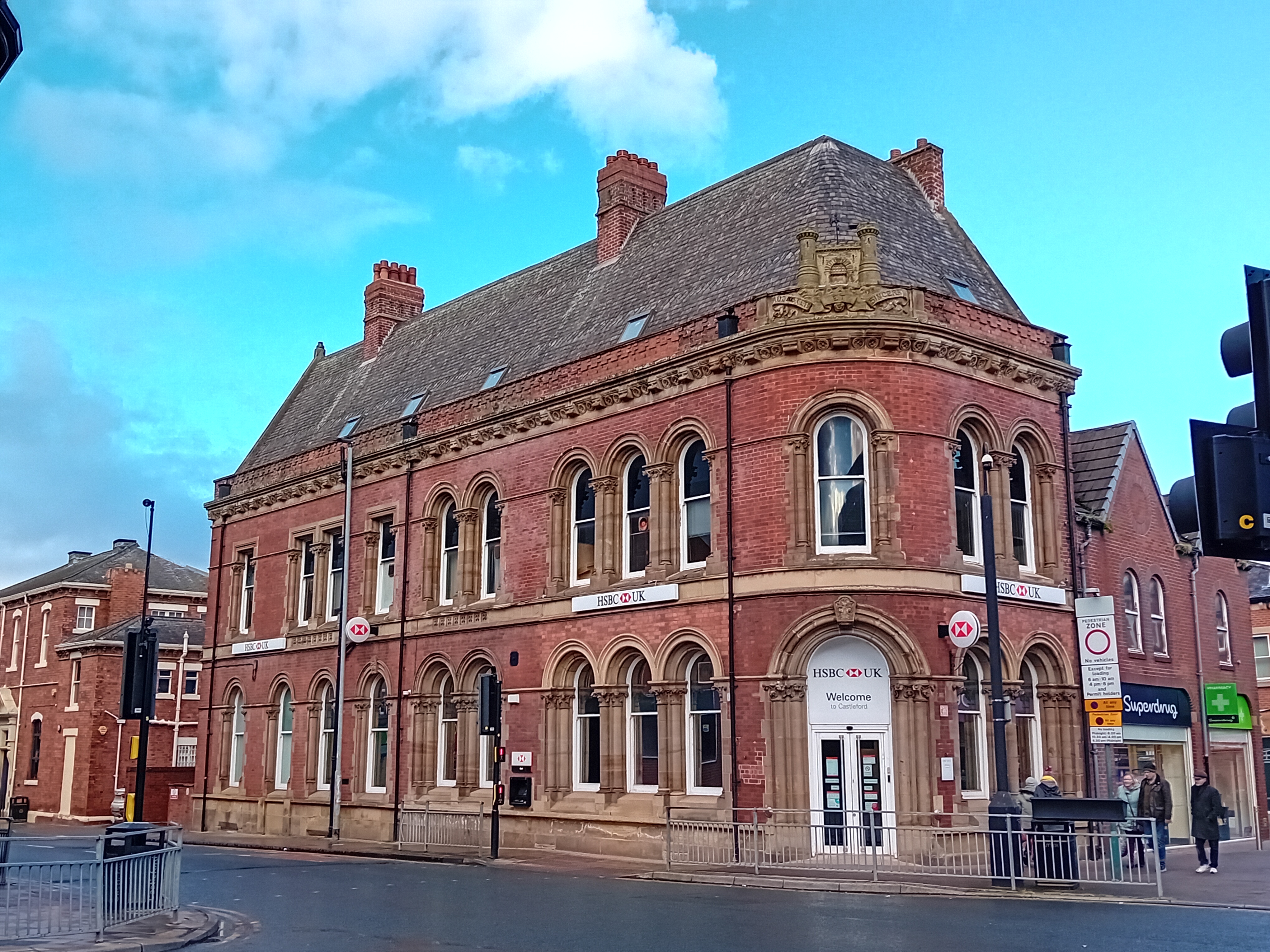 HSBC Bank on Bank Street, Castleford